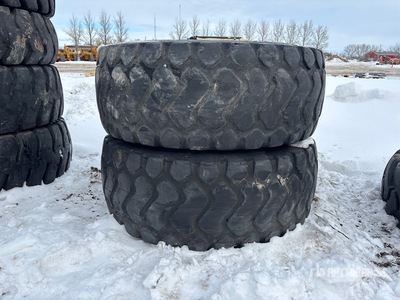 Quantity of (2) Michelin XHA 23.5x25 Tires
