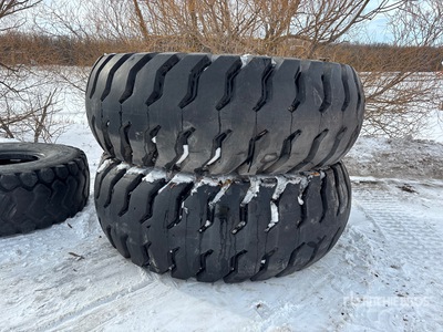 Quantity of (2) Goodyear Super Trac 33.25R35 Tires