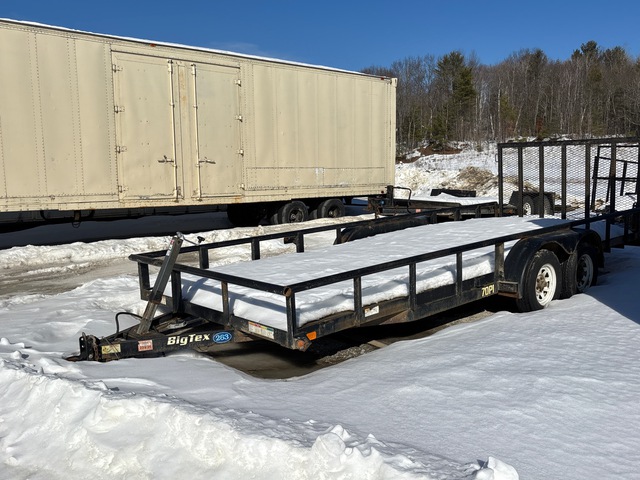 2017 Big Tex 70PI-20XBK4RG-GA 20 ft T/A Utility Trailer