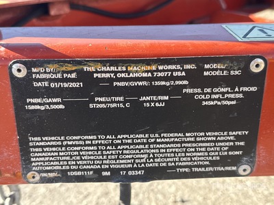 2021 Ditch Witch 53C Trencher