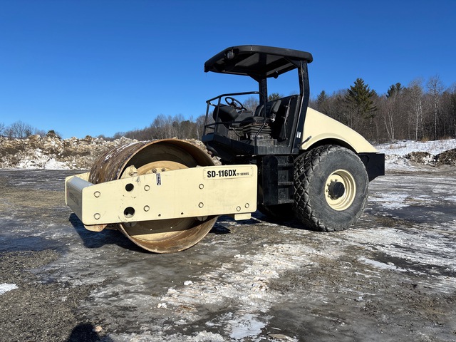 2004 Ingersoll Rand SD-116DX TF Series Smooth Drum Compactor 2004 Ingersoll Rand SD-116DX TF Series Smooth Drum Compactor