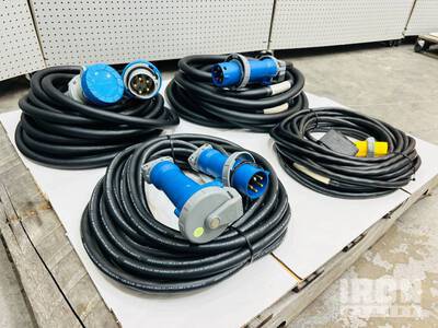 Quantity of (4) LEX Assorted Power Distribution Cables (Unused)