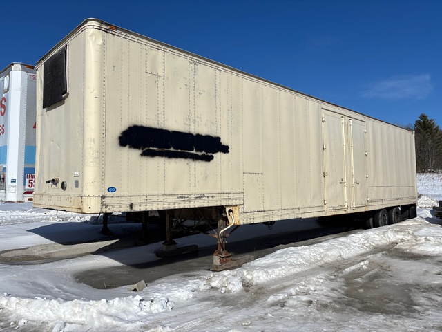 1977 Budd F2F450A50D15 45 ft T/A Furniture Van Trailer