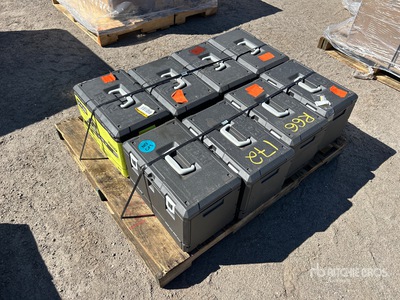 Quantity of (8) Ryobi 18 in Sierra de cadena