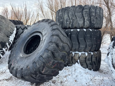 Quantity of (4) Goodyear Plant 450 29.5x25 Tires