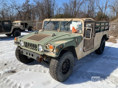 2008 AM General M1097R1 HMMWV 2 Door Soft Top w/Truck Body