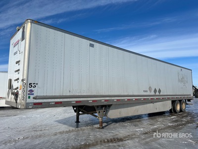 2018 Utility 53 ft x 102 in T/A Van Trailer