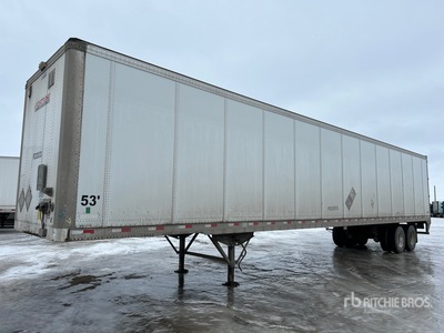 2019 Stoughton 53 ft x 102 in T/A Van Trailer