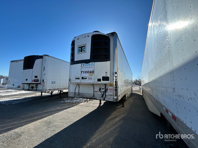 2015 Utility VS2RA 53 ft x 102 in T/A Refrigerated Trailer