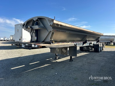 2016 Cross Country 36 ft Tri/A Side Dump Trailer