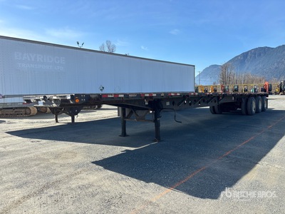 2014 Manac 53 ft Tri/A Remolque caja abierta