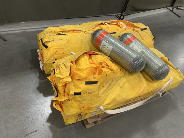 (2) Zodiac 64510-103 Liferaft Systems