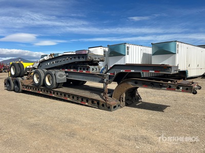 1979 Cozad 2 2 1 Removable Gooseneck Remorque Surbaissée