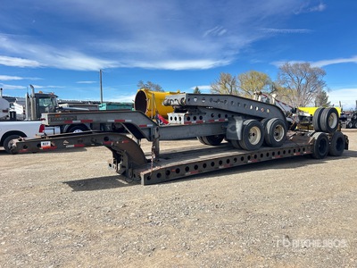 1979 Cozad 2+2+1 Removable Gooseneck Lowboy Trailer