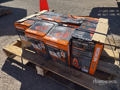 Quantity of (8) Wokin 20 ton Bottle Gato (Unused) - Fits Wokin 736120