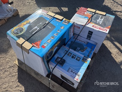 Quantity of (4) First Alert Fire & Waterproof Safe (Unused)