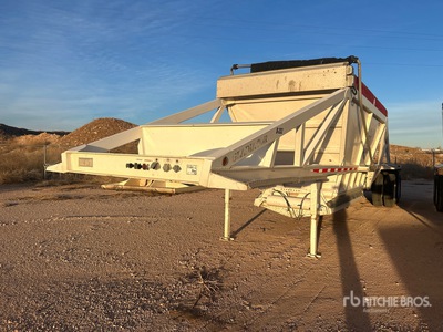 2023 Intramet BD-40-25 40 ft T/A Bauchkippanhänger