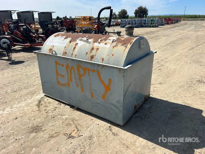 500 gal Skid Mounted Steel Diesel Tank