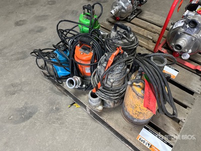 Quantity of (7) Electric Submersible Water Pump