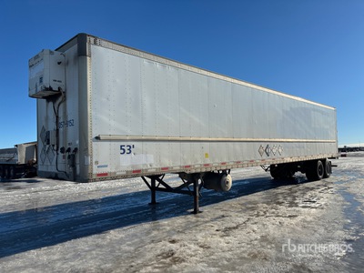 2014 53 ft x 102 in T/A Heated Remolque de furgoneta