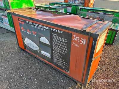 TMG GH3040 30 ft x 40 ft Tunnel Greenhouse (Unused)