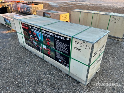 TMG PSM30 30 in Stationary Sawmill (Unused)