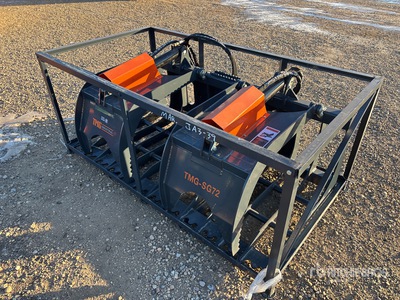 TMG SG72 72 in Skeleton Skid Steer Grapple Bucket (Unused)