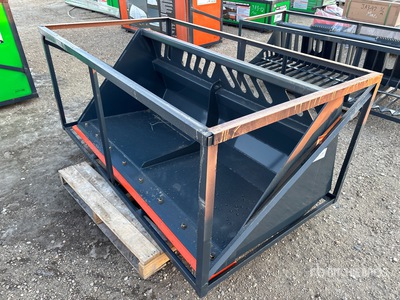 TMG SN72 72 in Snow Skid Steer Bucket (Unused)