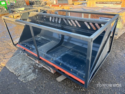 TMG SN84 84 in Snow Skid Steer Bucket (Unused)