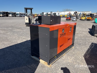 World Class 20 kW Skid-Mounted Generator Set (Unused)