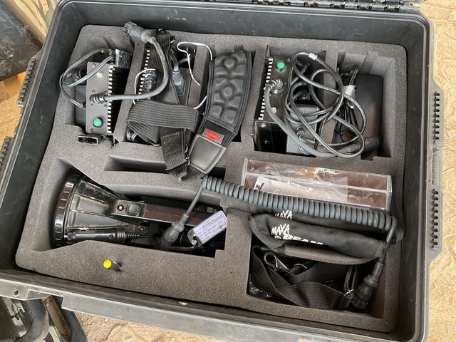 (5) Peakbeam Maxa Beam Handheld Searchlights