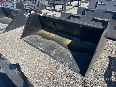 All-Star 80 in Snow/Litter Skid Steer Bucket (Unused)