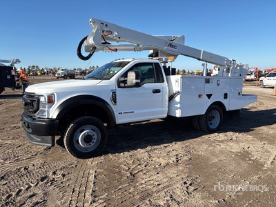 2021 Altec AT40G 40 ft on 2021 Ford F-550 XL 4x4 Bucket Truck