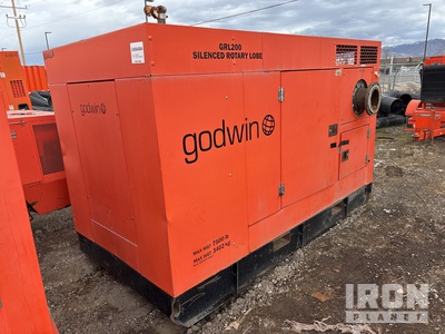 Goodwin RL200 Skid-Mounted Water Pump (Inoperable)