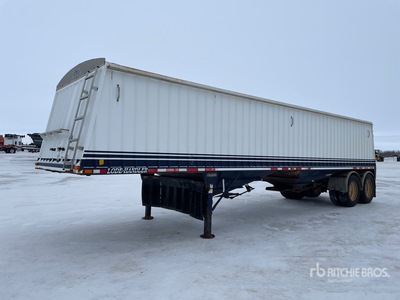 1997 Lode King Lode Handler 36 ft T/A Remolque de granos