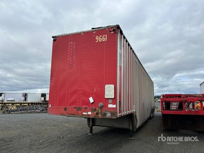 1996 Western 53 ft Quad/A Open-Top Chip Trailer