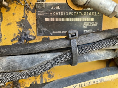 2019 Cat 259D Chargeuse sur rails compacte