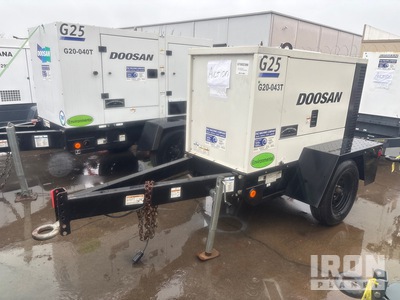 2016 Doosan G25 20 kW Mobile مولد