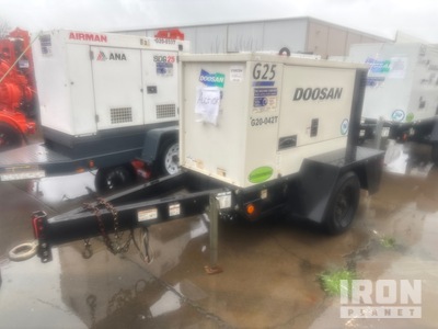 Doosan G25WMI-2A-T4I 20 kW Mobile مولد