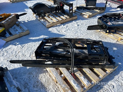 2026 GIYI GY-SF60 60 in Skid Steer Forks (Unused)