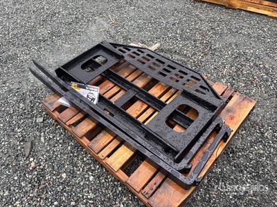 2026 GIYI GY-DHC 59 in スキッドステア用フォーク (Unused)