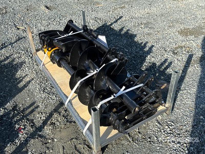 Quantity of (8) 2026 GIYI VCA-8 Mini Excavator Attachments - Fits Cat 301 (Unused)