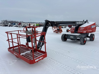 2015 Skyjack SJ45T 4WD Diesel Telescopic Boom Lift
