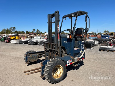 2018 Moffett M5 50.3 T4 5000 lb 3x3 Truck Mounted Forklift