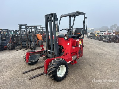 2007 Moffett M55 5500 lb 3x3 Truck Mounted Forklift
