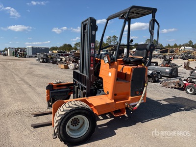 2017 Moffett M8 55.3NX 5500 lb 3x3 Truck Mounted Forklift
