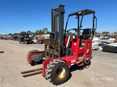 2013 Moffett M55P 5500 lb 3x3 Truck Mounted Forklift