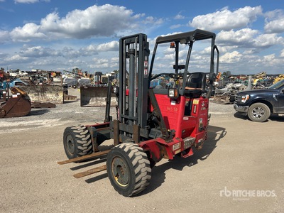 2012 Moffett M55.4 5500 lb 3x3 Op vrachtwagen gemonteerde vorkheftruck