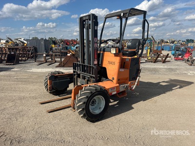 2016 Moffett M8 55.3 5500 lb 3x3 Truck Mounted Forklift