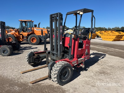 2015 Moffett M8 55.4 5500 lb 3x3 Truck Mounted Forklift